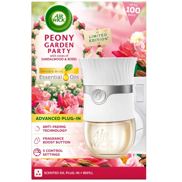 Airwick Advanced Plug In Kits Peony Garden Party 19ml