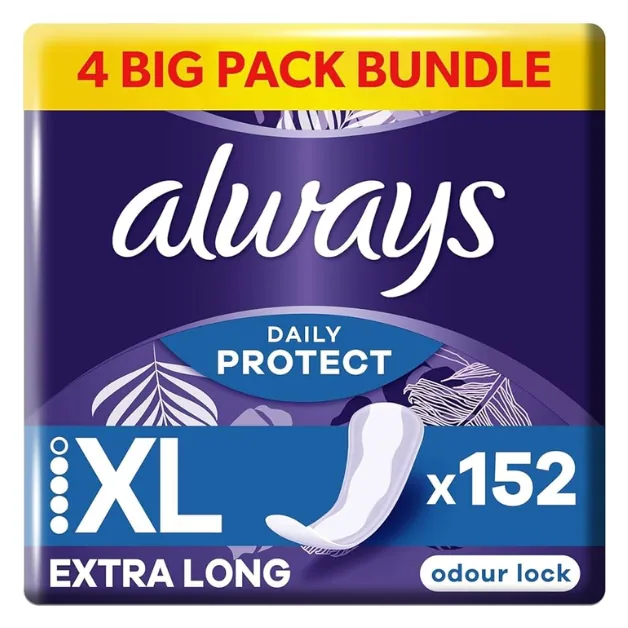 Always Dailies Liners Long Plus 38pcs