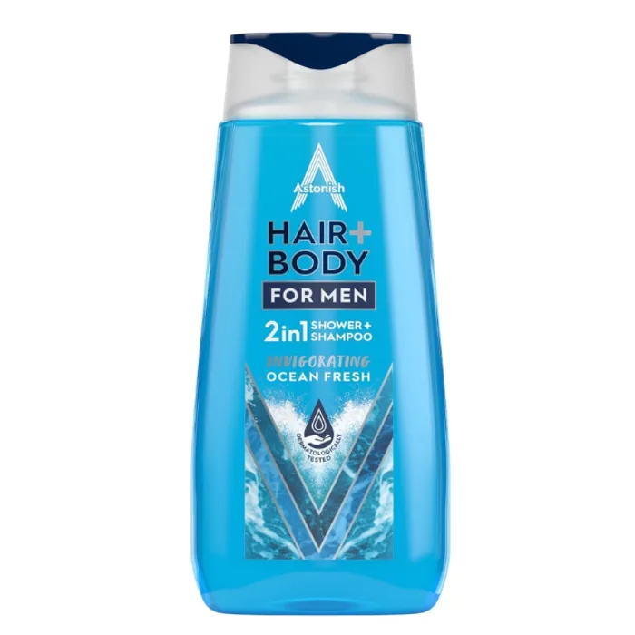 Astonish Shower Gel Mens 2 In 1 400ml