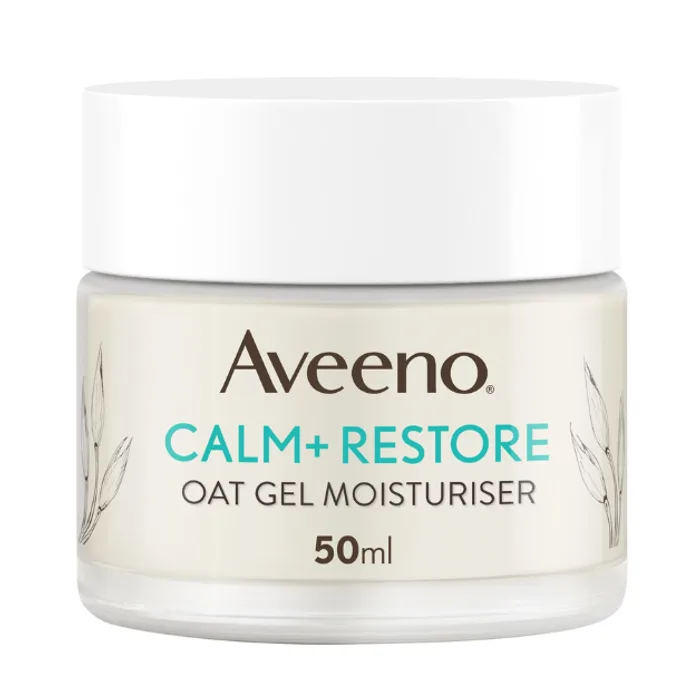 Aveeno Face Calm and Restore Oat Gel Moisturiser 50ml