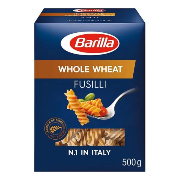 Barilla Whole Wheat Fusilli 500g