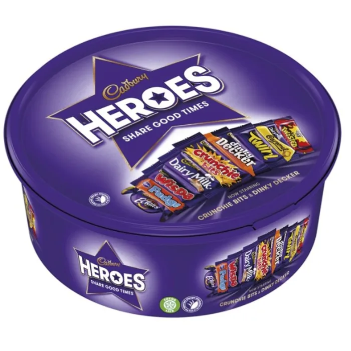 Cadbury Heroes Chocolate Tub 550g