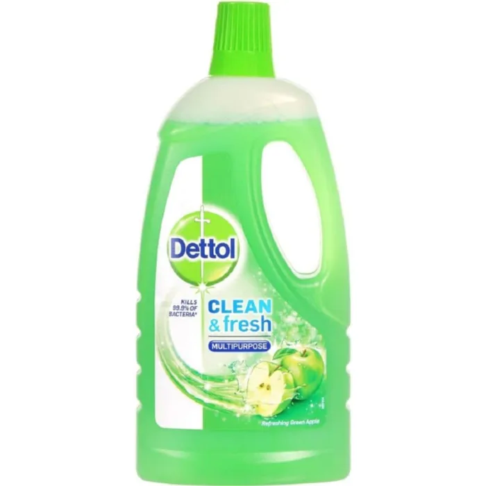 Dettol Floor Cleaner Clean and Fresh Green Apple 1L