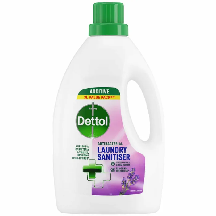 Dettol Soothing Lavender Antibacterial Laundry Sanitiser 3L