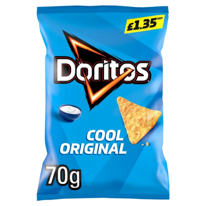 Doritos Cool Original Tortilla Chips Crisps PMP 1.35 70g