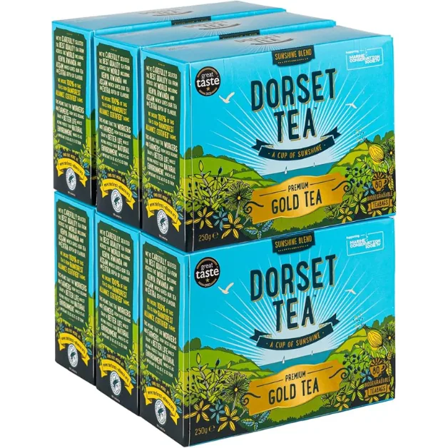 Dorset Tea Sunshine Blend Rfa 80 Teabags