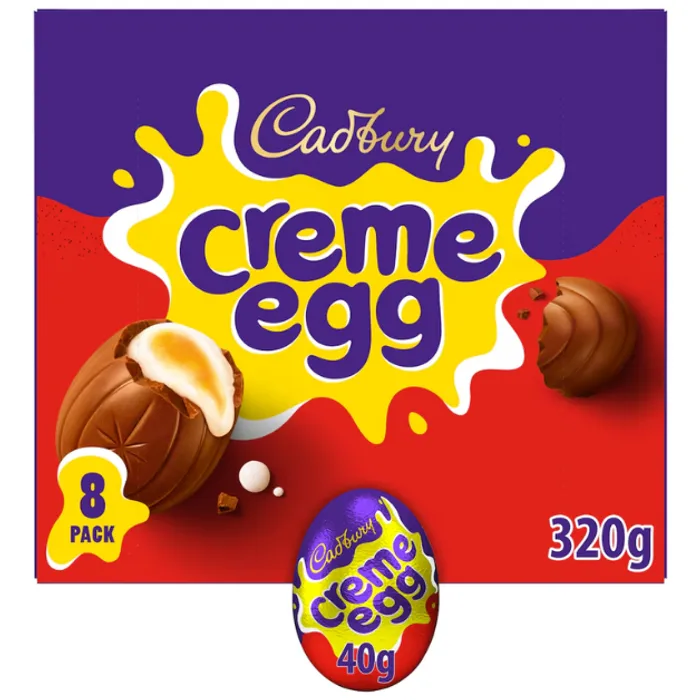 Easter Cadbury Creme Egg 8 Pack 320G