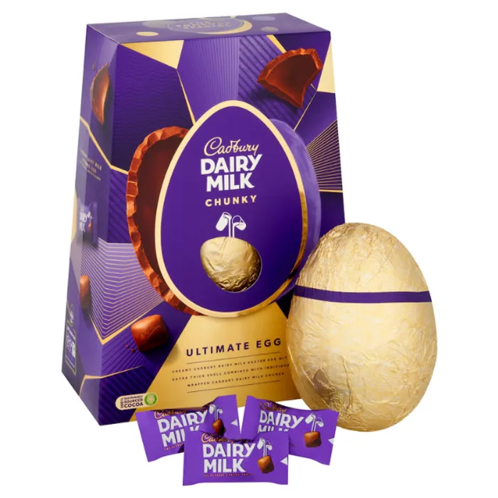 Easter Cadbury Dairy Milk Chunky Ultimate Egg 389G