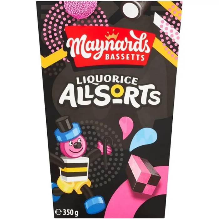 Easter Maynards Bassetts Liquorice Allsorts Carton 350g