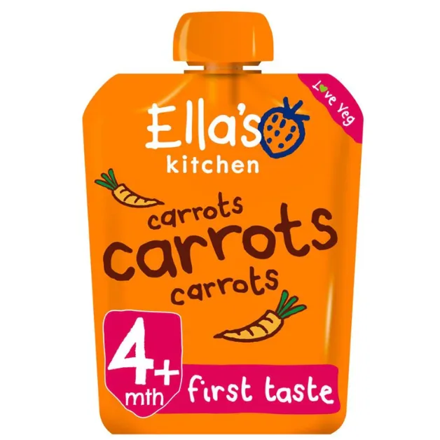 Ellas Kitchen First Taste Carrots 70g