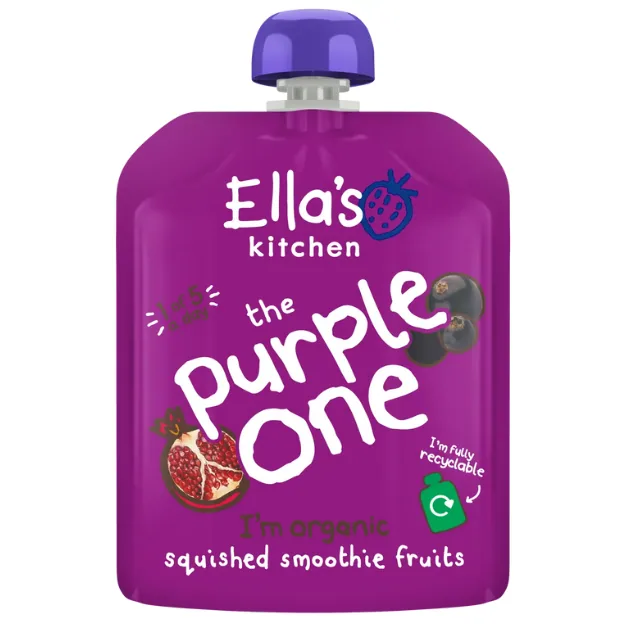 Ellas Kitchen Smoothie Fruit Purple 90g