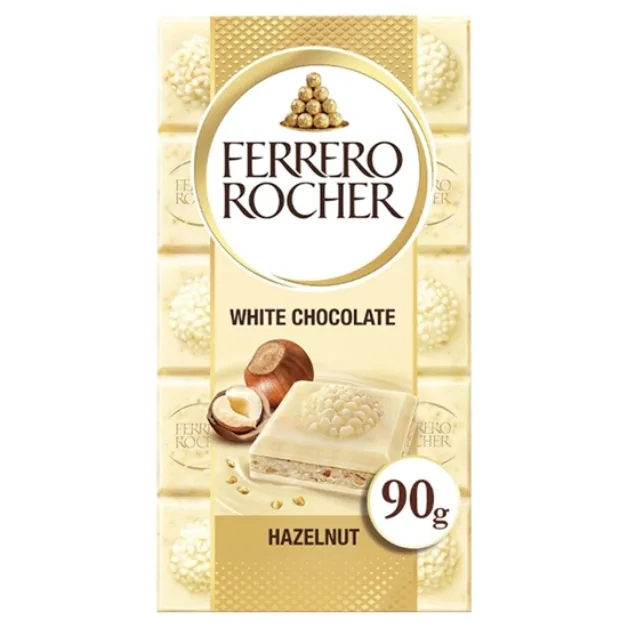 Ferrero Rocher Tablets White 90G