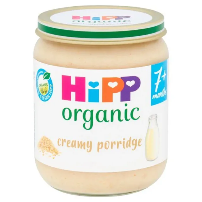 Hipp Organic Creamy Porridge Baby Food Jar 7+ Months 160g, H1