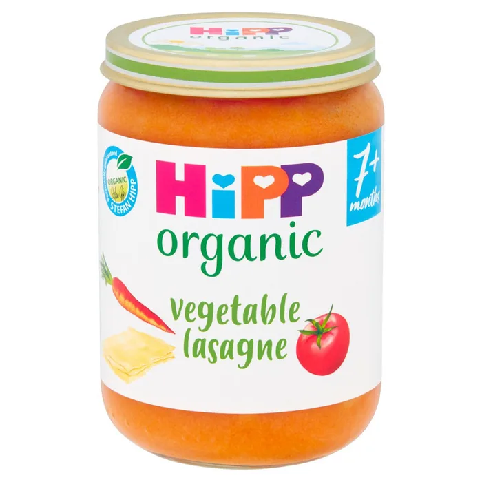 Hipp Organic Vegetable Lasagne Baby Food Jar 7+ Months 190g
