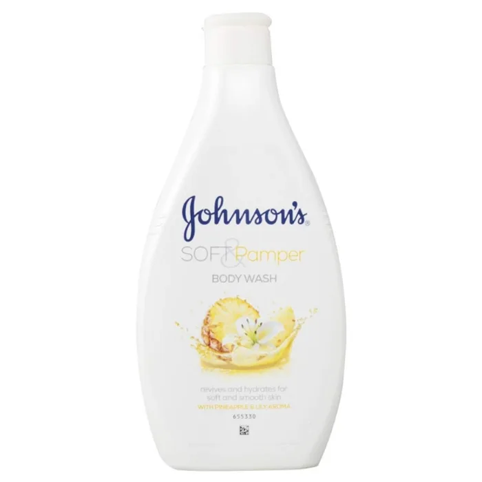 Johnsons Bodywash Soft Pamper 400ml