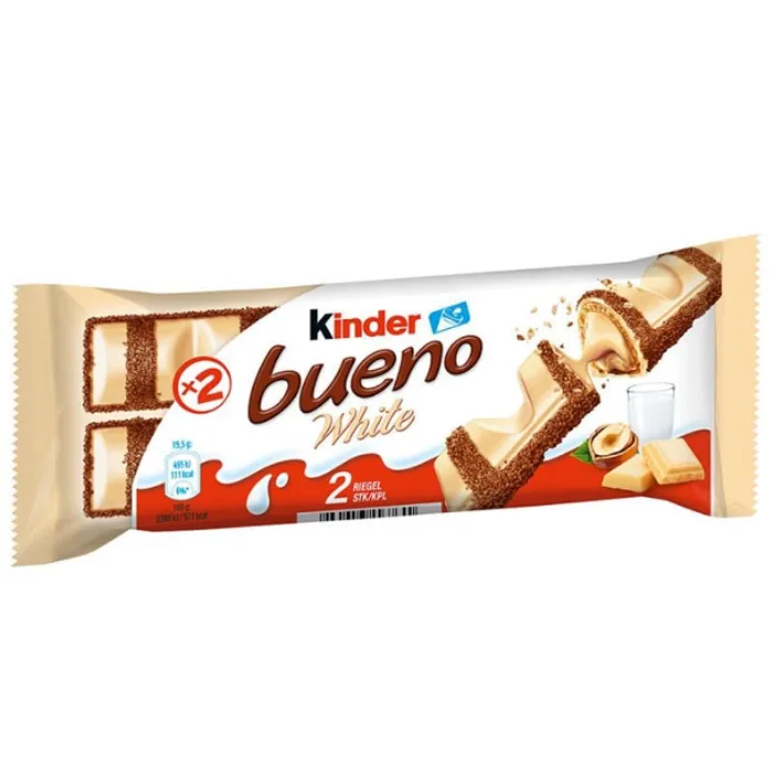 Kinder Bueno White 2 Bars 39g