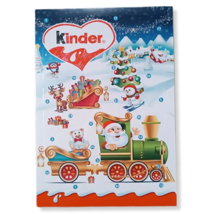 Kinder Mixed Child Advent Calendar T24 144G