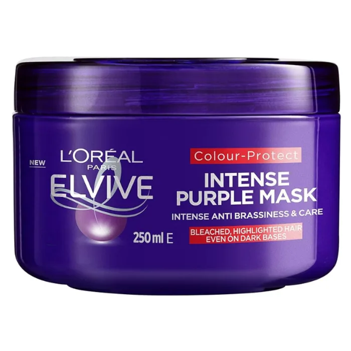 L'Oreal Elvive Colour Protect Purple Mask Pot 250ml