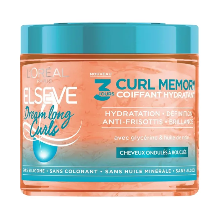 L'Oreal Elvive Dream Lengths Curls, Curl Memory (Stlying Gel) 400ml