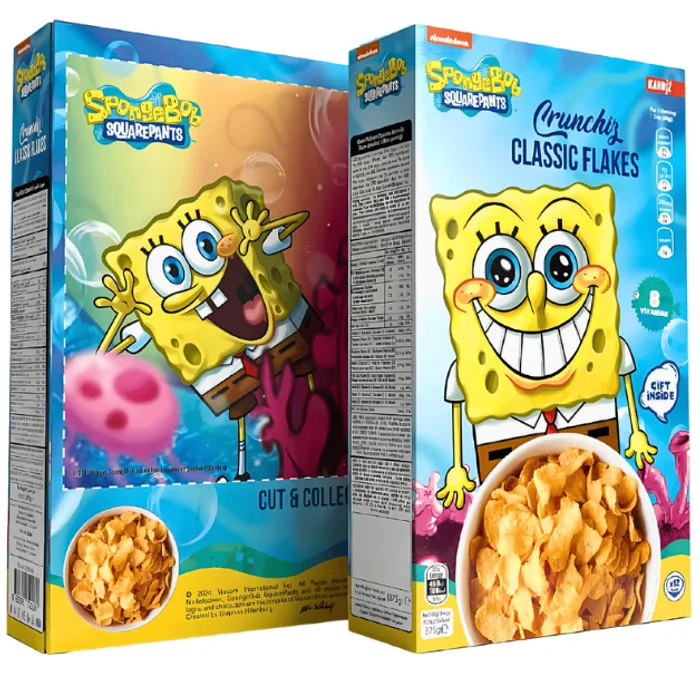 Nickelodeon Spongebob Squarepants Crunchiz Classic Flakes Pop 375g