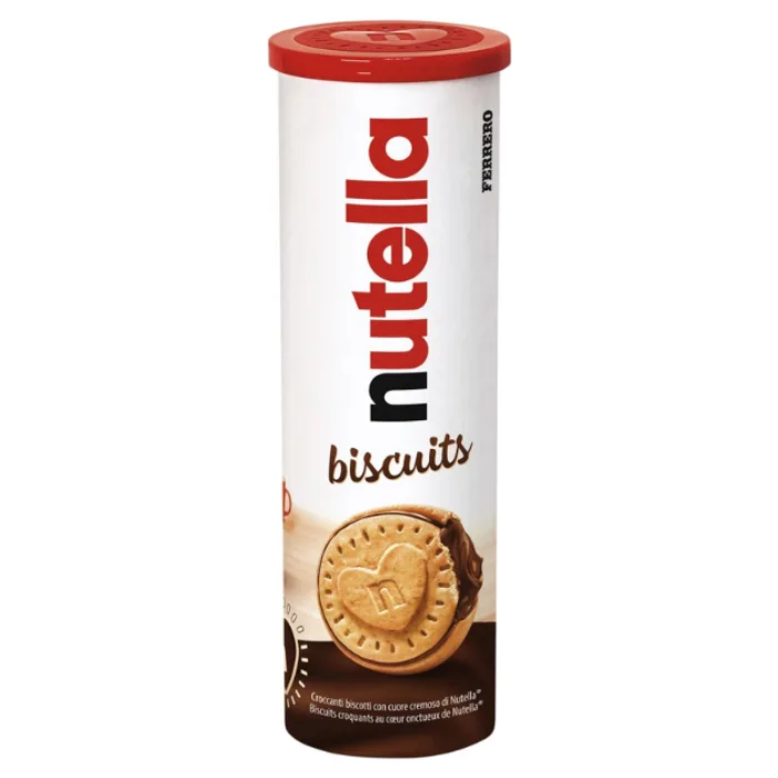 Nutella Hazelnut Biscuits Tube 166g