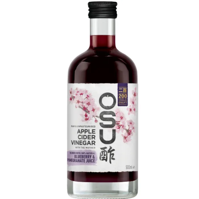OSU Apple Cider Vinegar with Blueberry & Pomegranate Juice 500ml