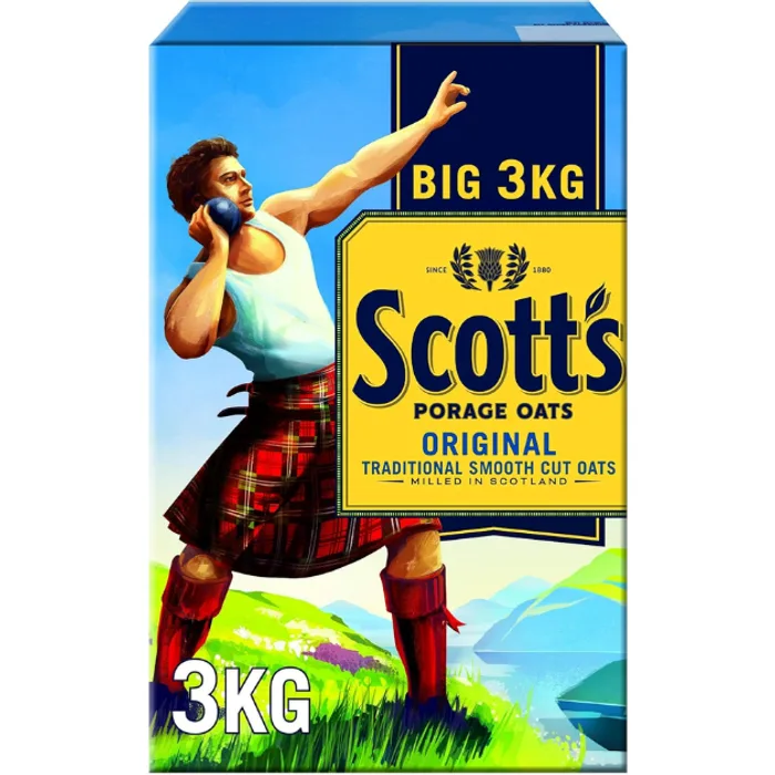 Scott's Porage Oats Original Scottish-Milled Oats 3kg