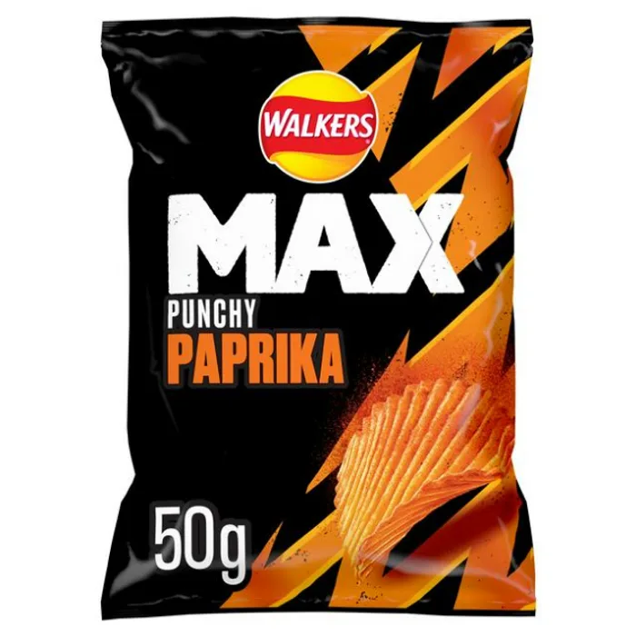 Walkers Max Paprika 50g