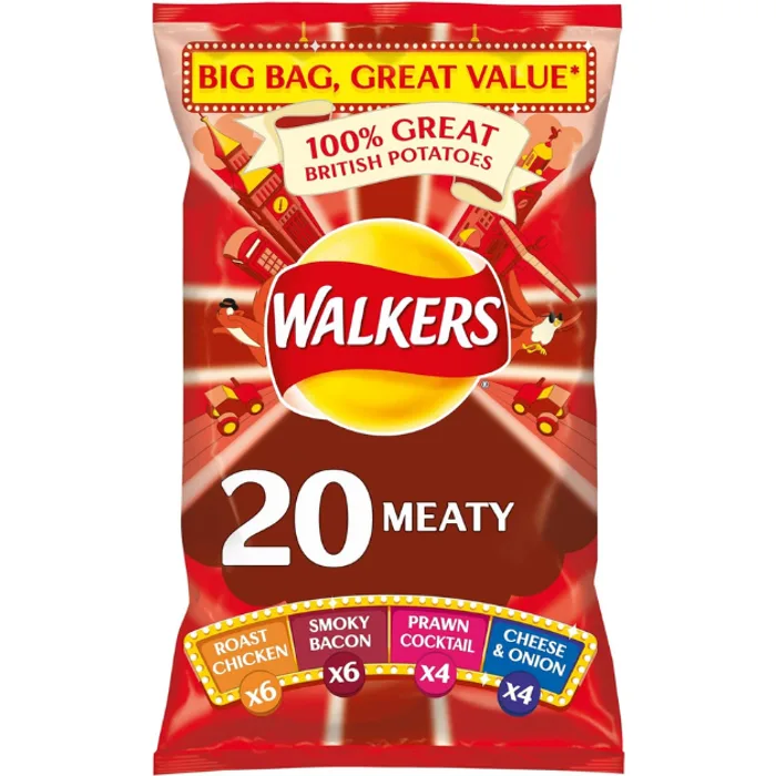 Walkers Meaty Variety 20pk