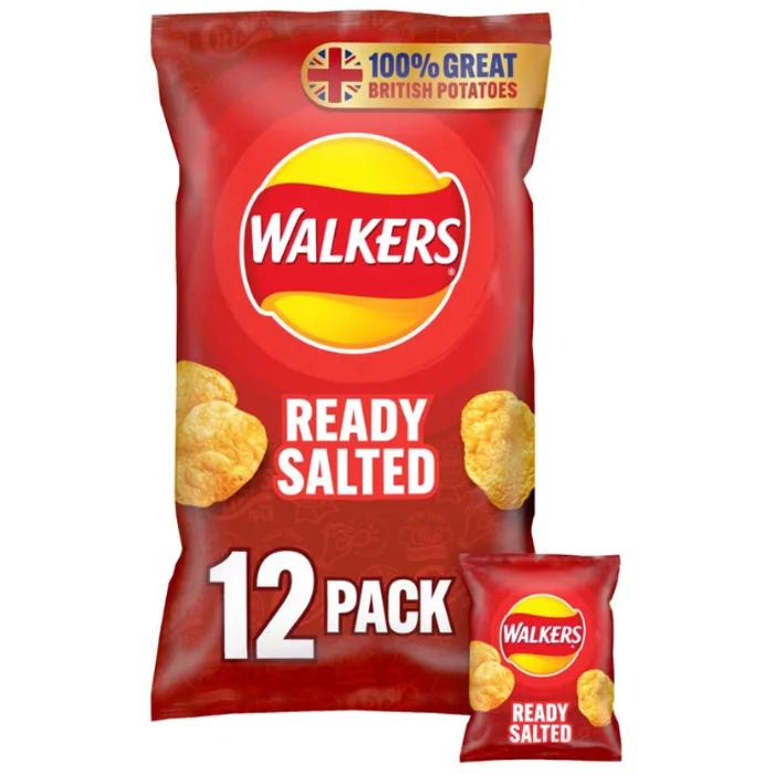 Walkers Ready Salted 12pk