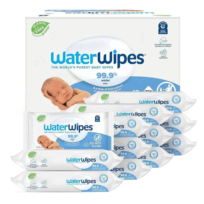 Water Wipes 6 Pack Sensitive Baby Wipes